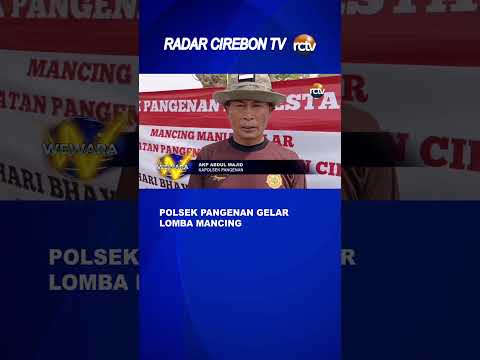 Polsek Pangenan Gelar Lomba Mancing