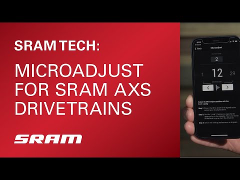 MicroAdjust™ for SRAM AXS Drivetrains