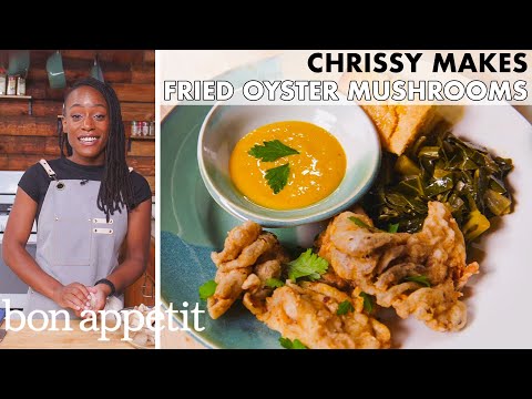 Chrissy Makes Fried Oyster Mushrooms | From the Home Kitchen | Bon Appétit