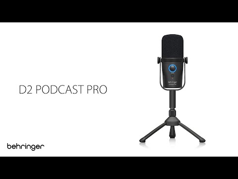 Elevate Your Audio Recordings with the D2 PODCAST PRO