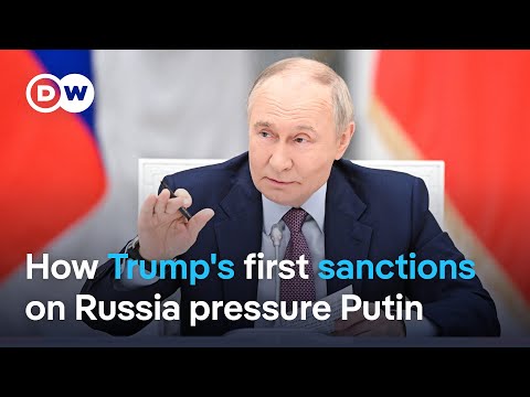 Oil prices already spiking following US + EU's sanctions on Russia | DW News