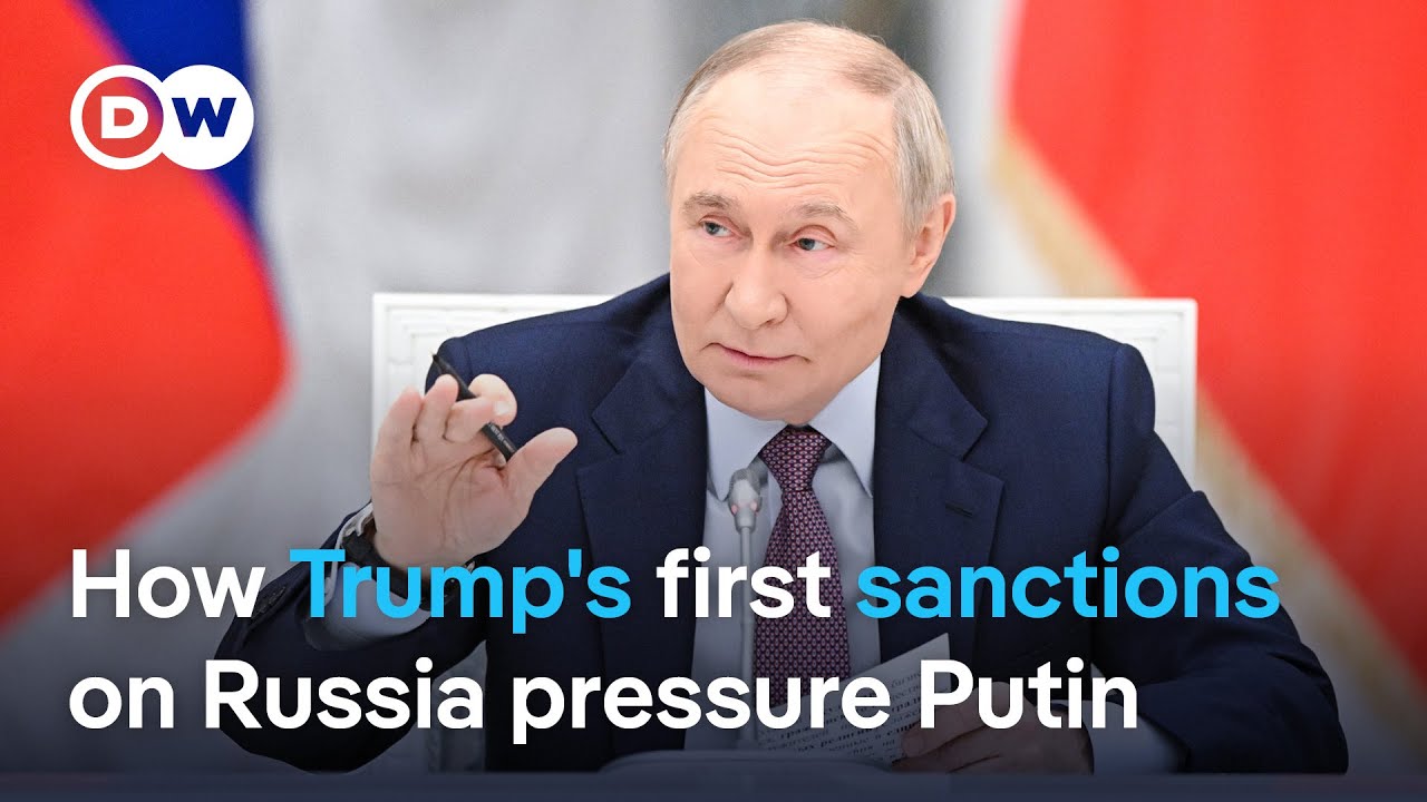 Oil prices already spiking following US + EU's sanctions on Russia | DW News