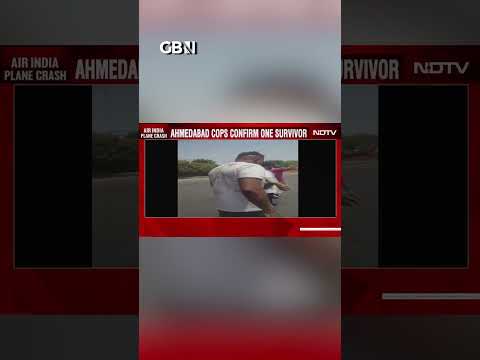 Watch: Vishwash Kumar Ramesh the miracle survivor ‘walks away’ after the Boeing 787 crashed