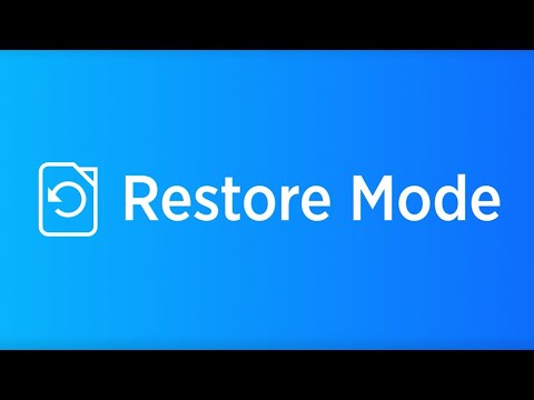 AI Recovery | Restore Mode