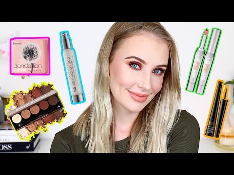 FULL FACE OF FIRST IMPRESSIONS: New HOLY GRAILS & BIG Misses! | Lauren Curtis