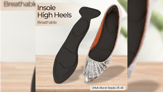 Pratinjau video produk Rhodey Insole Sepatu Alas Kaki Orthopedic High Heels Breathable 1 Pair - 169D