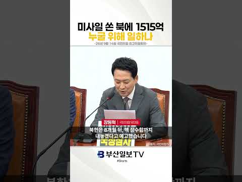 <strong>미사일</strong> 쏜 북에 1515억 누굴 위해 일하나
