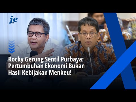 Purbaya Yudhi Sadewa Tunjukkan Pemulihan Ekonomi, Sindir Rocky Gerung