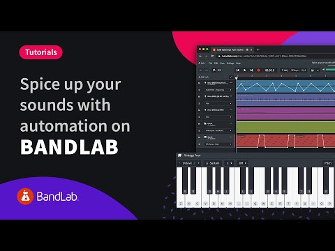 Spice up your sounds with automation on BandLab