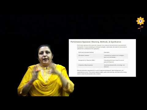 Orientation & Performance Appraisal Methods | | L4 | Dr. Prerna Sharma | PCACS