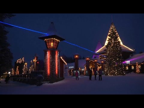 Navidad sin turistas en la tierra de Papá Noel