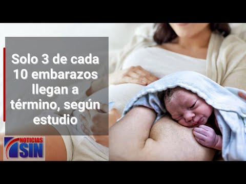 Solo 3 de cada 10 embarazos llegan a término, según estudio