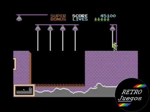 Hunchback para Commodore 64 - Review de RETROJuegos de Fabio Didone