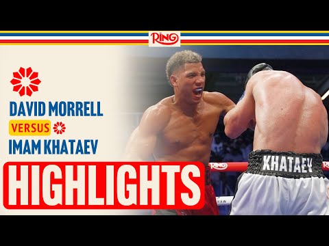 David Morrell Survives Knockdown To Defeat Imam Khataev | FIGHT HIGHLIGHTS