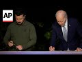 Biden and Zelenskyy sign security deal