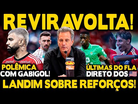 REVIRAVOLTA! LANDIM FALA DA CHEGADA DE REFORÇOS! POLÊMICA COM RENOVAÇÃO DE GABIGOL!