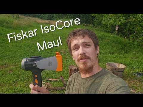 Testing Fiskar's IsoCore Maul | Best Splitting Axe?