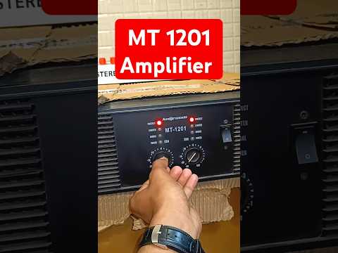 Mt 1201 Amplifier || Audiostandard mt 1201 Amplifier || mt 1601 amplifier || DJ amplifier || #dj