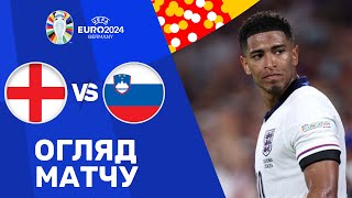 Англія – Словенія. Чемпіонат Європи, груповий етап / Огляд матчу