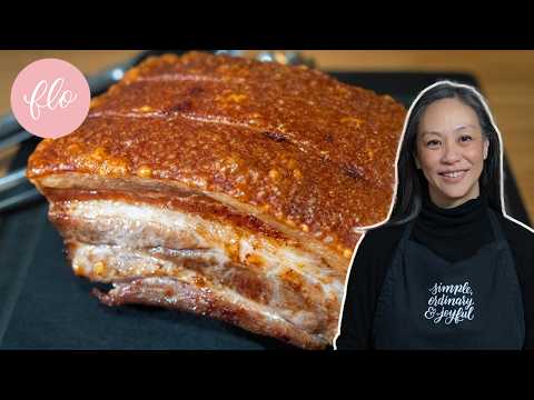Crispy Crackling Roast Pork Belly in 1 hour
