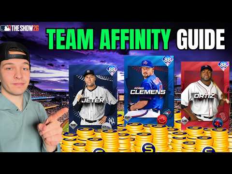 Fastest Way to Finish Team Affinity in MLB The Show 26 (Under 5 Minutes!)