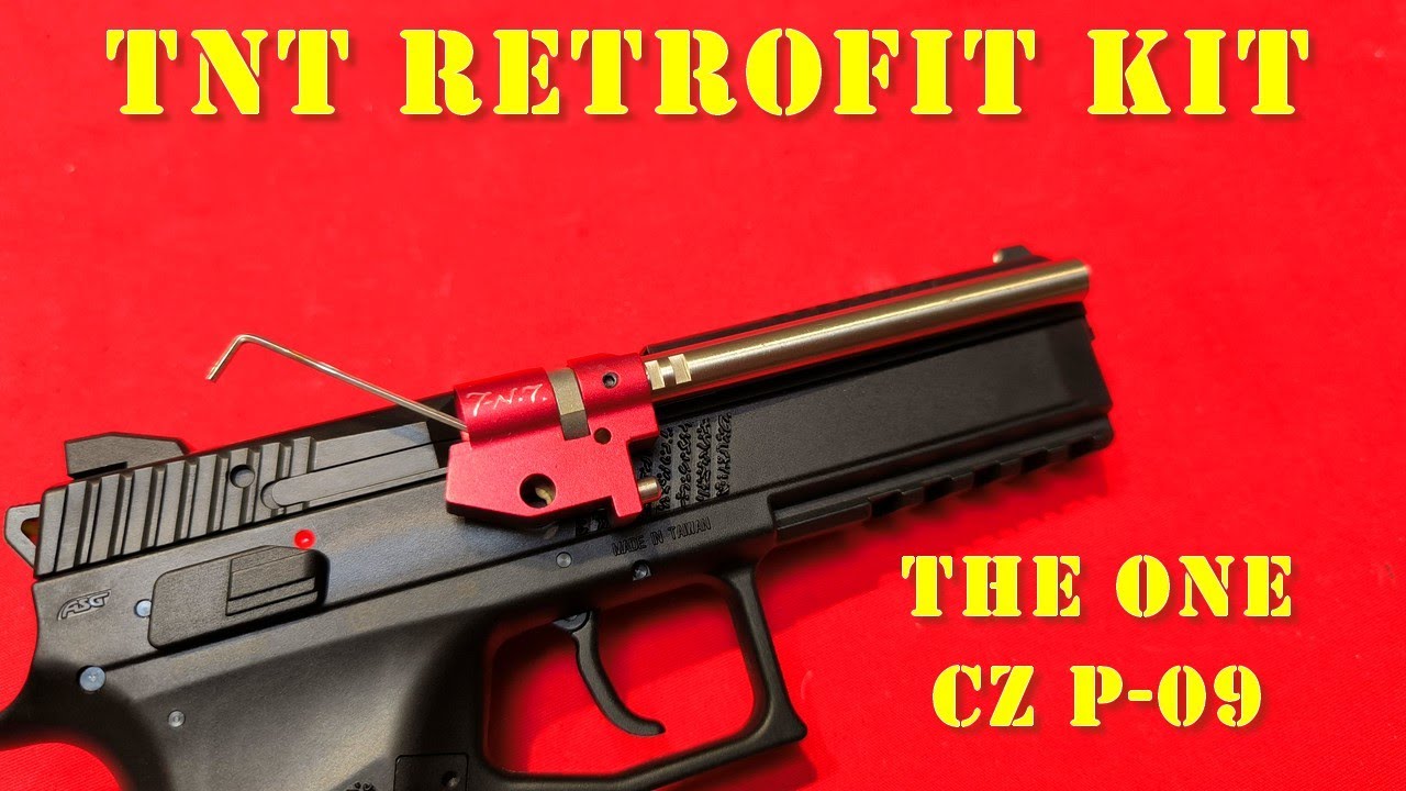 Airsoft - T-N.T. - Kit retrofit "The One" pour CZ-P09 ASG/KJW [French]