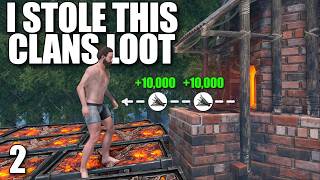 YouTube thumbnail for aloneintokyo's video titled 'This Clan Thought Their Compound was covered by Turrets | Solo Rust'