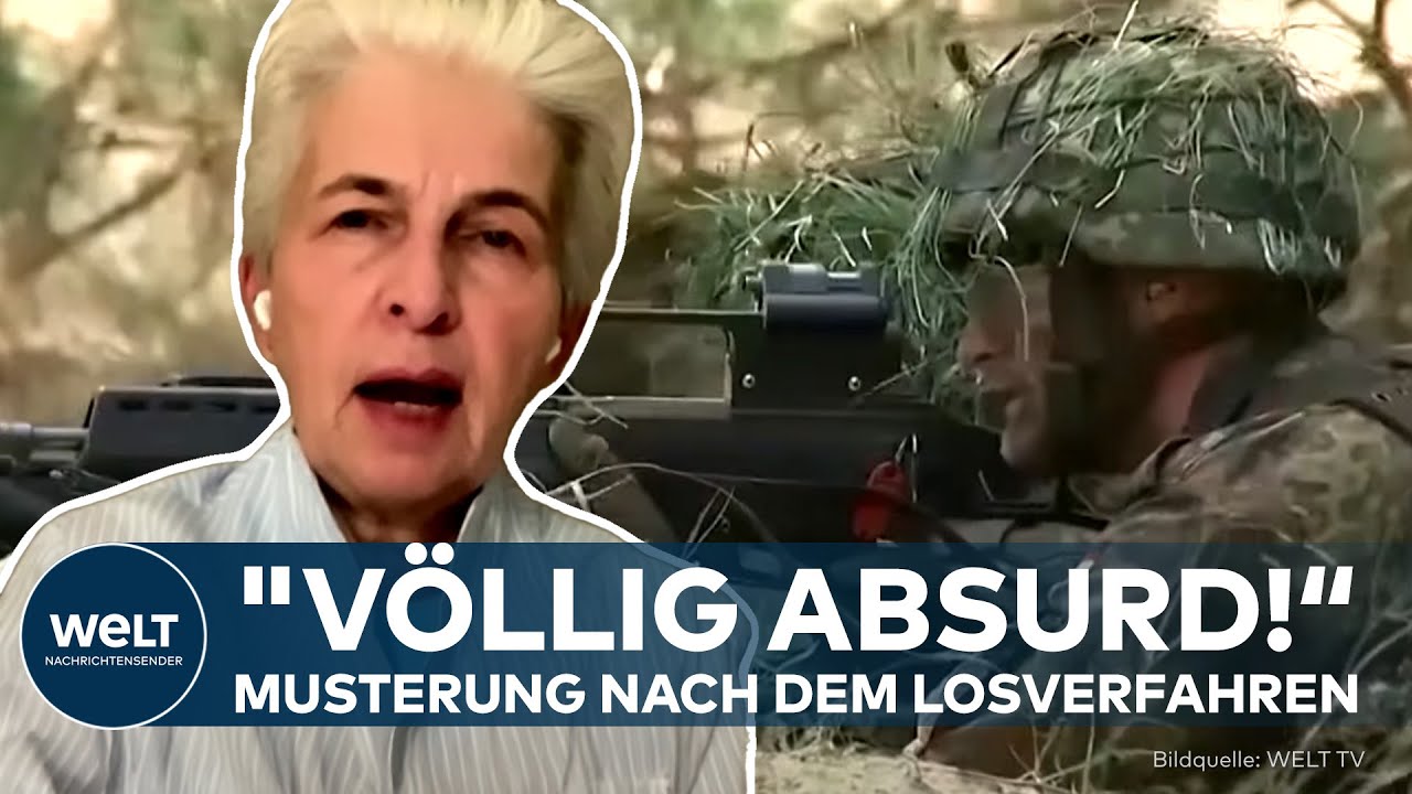 BUNDESWEHR: Wehrpflicht auslosen? "Völlig absurd!" Strack-Zimmermann fordert Pflichtmusterung
