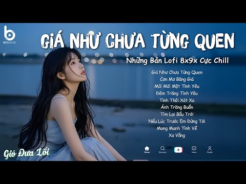 Giá Như Chưa Từng Quen, Cơn Mơ Băng Giá - Những Bản Lofi 8x9x Nhẹ Nhàng Bất Hủ