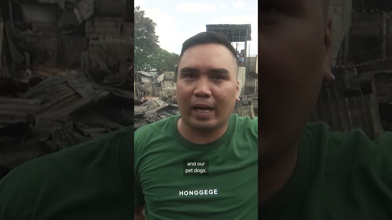 Residential area gutted after fire in Metro Manila