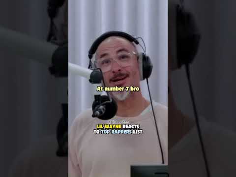 Lil Wayne reacts to top 50 rappers list 😂