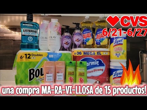 🔥una compra MA-RA-VI-LLOSA de 15 productos en CVS 6/21/26 - 6/27/26
