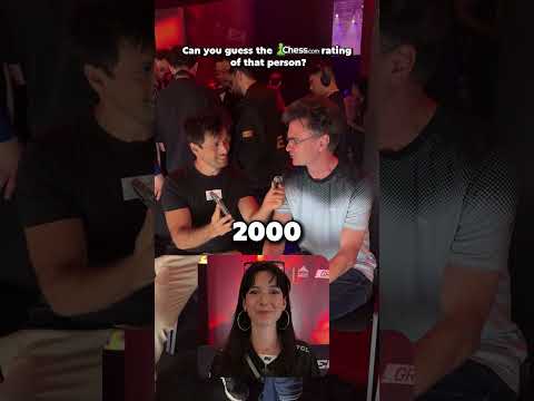 Chess video — Guess the Elo IRL?! At the Esports World Cup #EWC! 👀