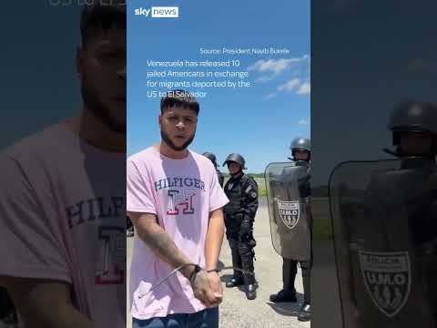 Americans exchanged for deported migrants