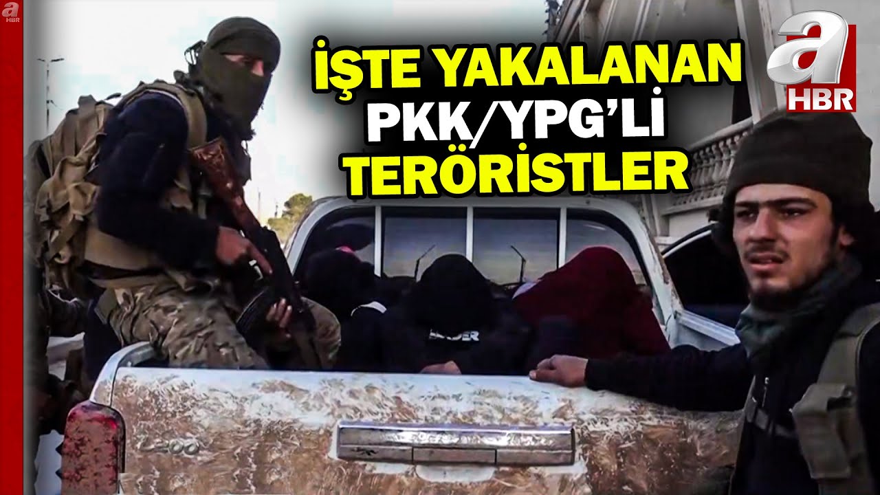 A Haber yakalanan teröristleri görüntüledi! Terörden temizlenen Münbiç'te son durum