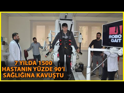 Diyarbakır’da Robotik Yürüme Cihazıyla 1500 Hastanın Yüzde 90’ı Sağlığına Kavuştu