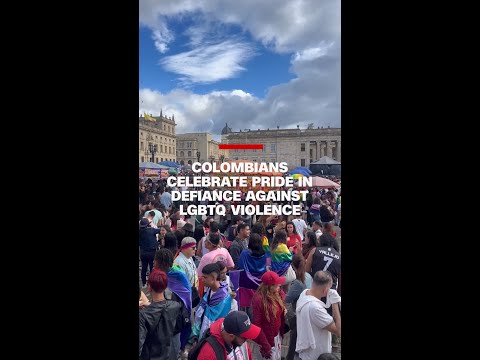 Colombians celebrate Pride in defiance against LGBTQ violence