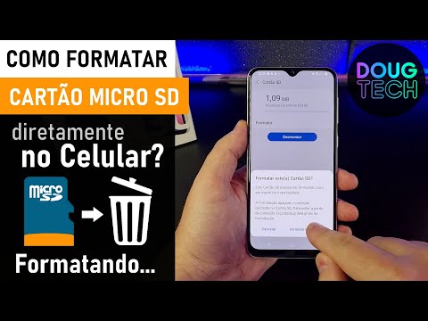 Como FORMATAR o CARTÃO SD no Samsung