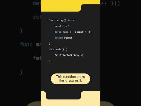 What will this function actually print? Go!