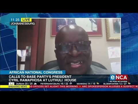 African National Congress | Calls to base party's president