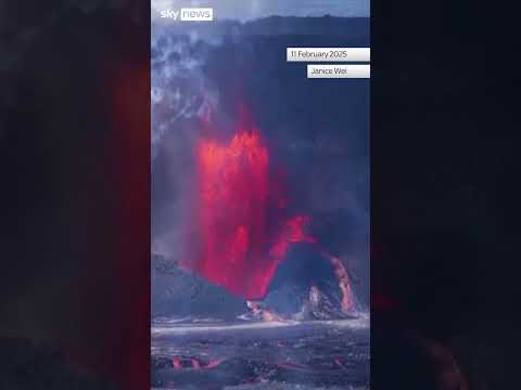 Hawaii volcano erupts for 10th time