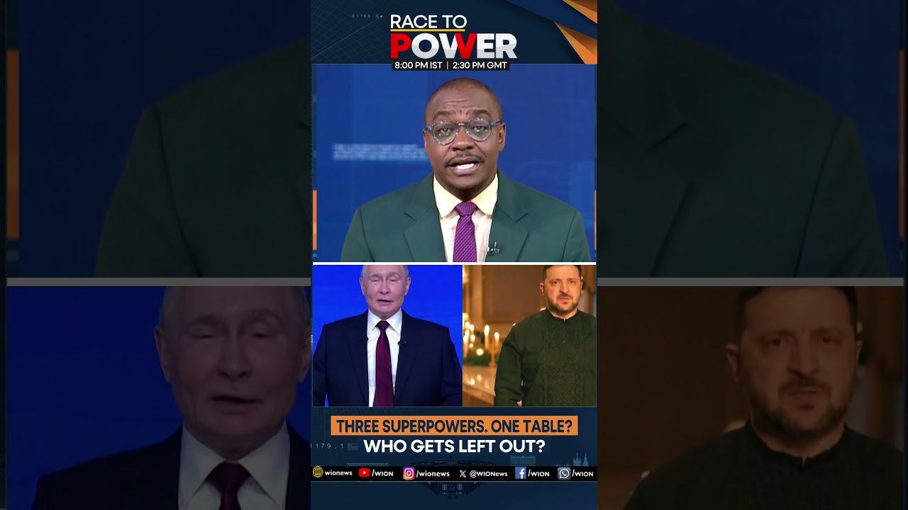 Trump–Putin–Xi Summit? Three Superpowers, One Table, Ukraine Left Out? | The Verdict | WION
