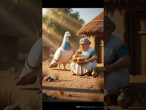 😱 kabootar ka jala paise ka ped #shorts #viral #trending #ai