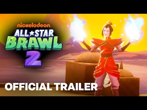Nickelodeon All-Star Brawl 2 - Official Azula Gameplay Spotlight Trailer