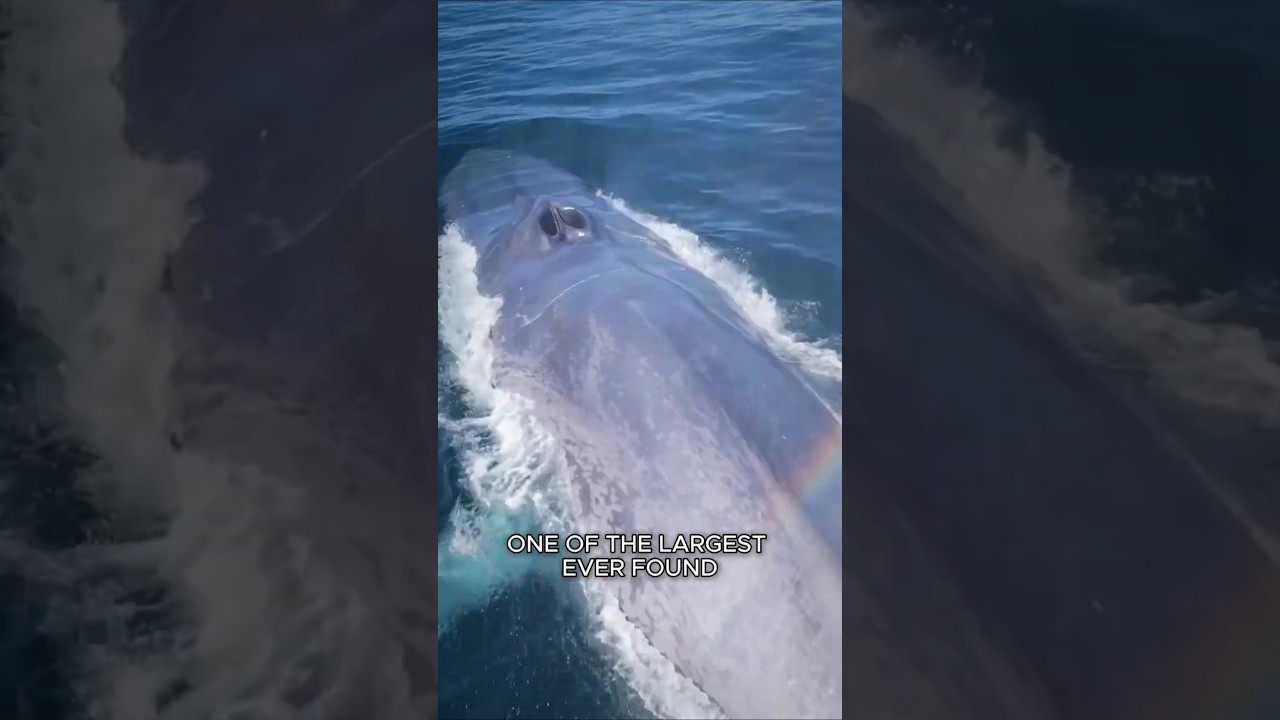 The Largest Animal to Ever Exist #BlueWhale #Animals #Shorts
