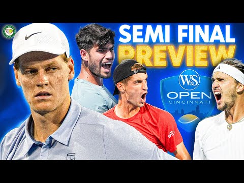 Sinner vs Alcaraz FINAL? | Cincinnati 2025 | Semi Final Preview & Predictions | GTL Tennis Podcast
