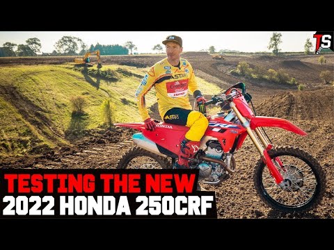 TESTING THE NEW 2022 HONDA CRF250 AT THORESWAY M