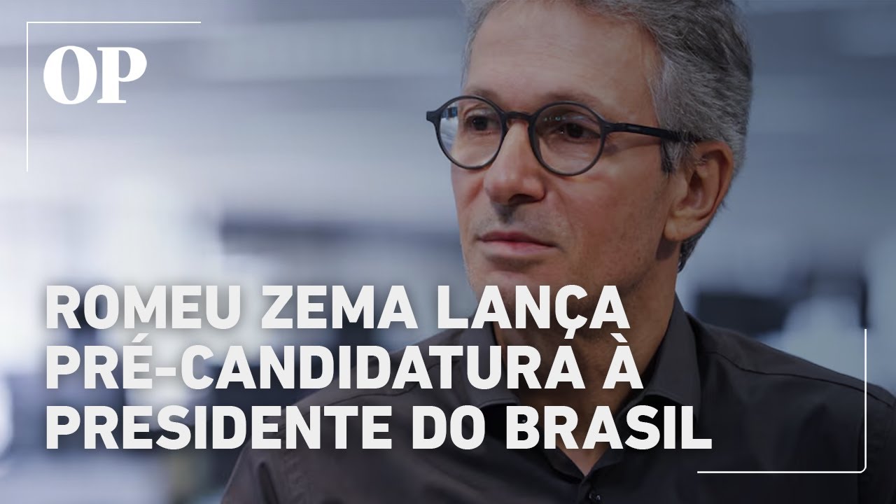 Romeu Zema anuncia pré candidatura à Presidência em evento do Novo com baixa audiência online