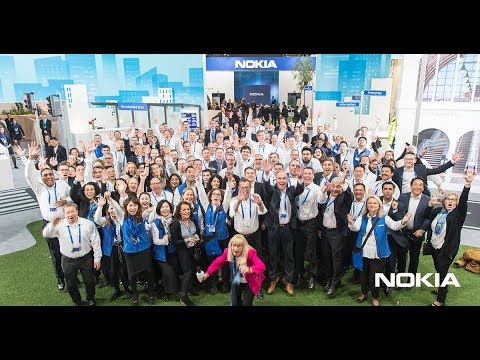 Team Nokia group picture - the making of