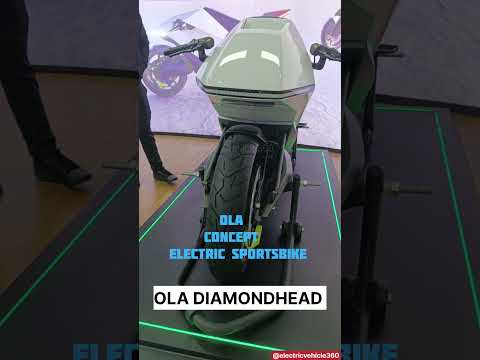 OLA DIAMONDHEAD ELECTRIC SPORTSBIKE FIRST LOOK AT BHARAT MOBILITY GLOBAL EXPO | OLA  CONCEPT BIKE